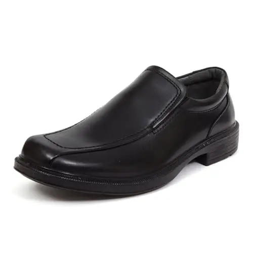 formal men's slip on dress shoes Hitz Men's Black Leather Formal Slip On Shoes – Hitz Shoes Online