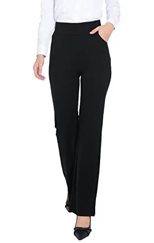 princess polly baby blue dress Women's Plus Size - Relaxed Bootcut Cotton Bi-Stretch Pants - Dark Blue main image 0