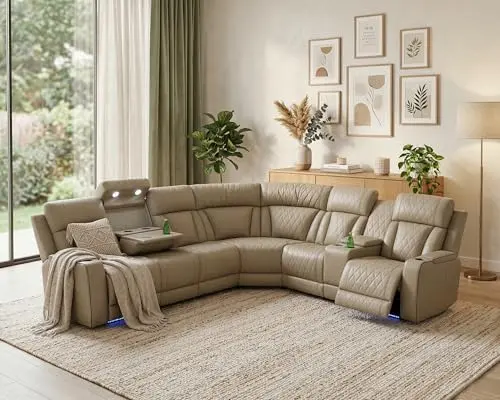 Best Reclining Sectionals For Small Spaces - 2026 Reviews - James ...