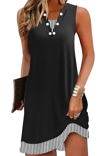sachin and babi light blue dress Casual Sundresses for Women Over 50 That Feel Comfortable and Flattering main image 1
