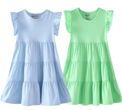 sachin and babi light blue dress Toddler Dresses main image 1